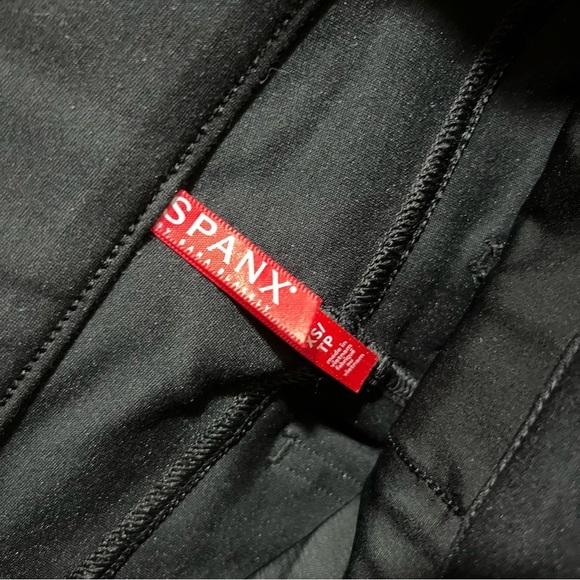 SPANX The Perfect Pant Ankle 4-Pocket Classic Black Pull On Slimming XS - Picture 13 of 15